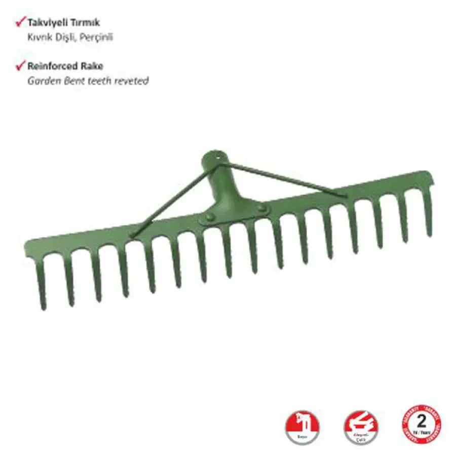 Sait Demirci Reinforced Rake 14 Teeth Sait Demirci Reinforced Rake 14 Teeth