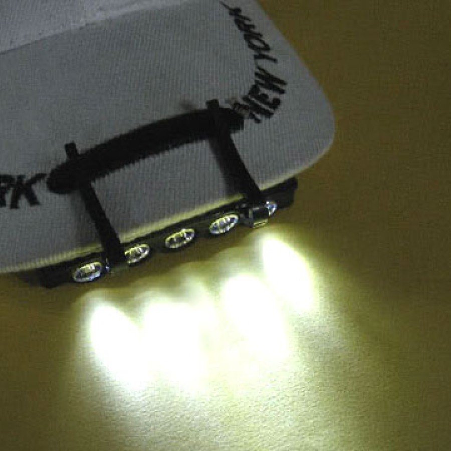 Hat Flashlight 5 LEDs Hat Flashlight 5 LEDs