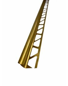 Yellow 12 mm Ceramic Internal Corner Profile 2.70 Meters 10 Pieces