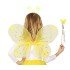 Yellow Butterfly Boy-Girl Set – 50 cm Butterfly Wing, Crown and Scepter