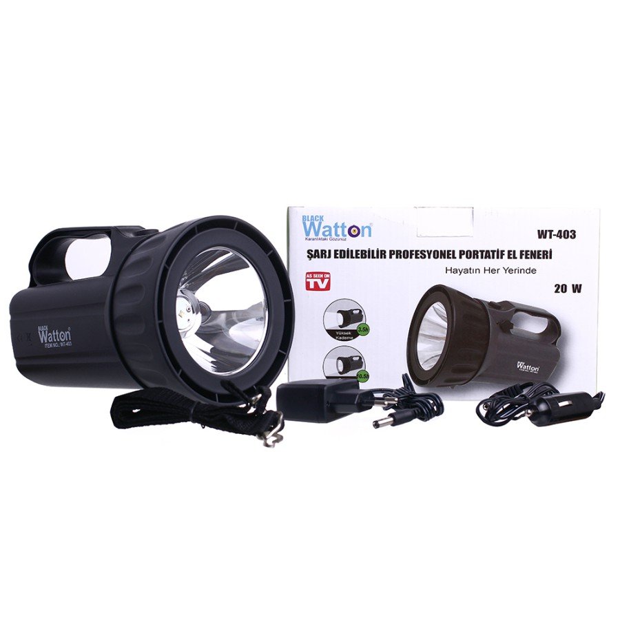 Rechargeable Professional Portable Flashlight Wt-403