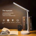 Rechargeable 40 LED Study Reading Light Stepped Desk Lamp Adjustable Color Tone and Brightness PS-1912