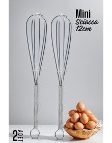 Sciacca Mini Beater Steel 2 pieces