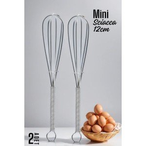 Sciacca Mini Beater Steel 2 pieces