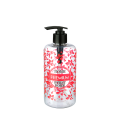 Transparent Liquid Soap Dispenser 500 ML with Round Plastic Pump