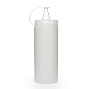 Transparent Sauce Bottle - 400 ML (3 Pieces)