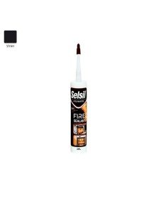 Selsil Fire Sealant Black 300 ml Resistant to 1500 Degrees