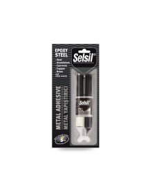 Selsil Epoxy Metal Adhesive Injector 5 Minutes 28 Gr