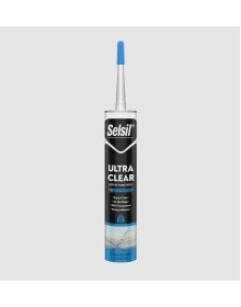 Selsil Ultra Clear Transparent Mounting Adhesive 290 ml