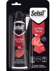 Selsil Ultra Tack Adhesive 50 ml White