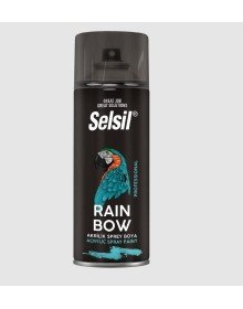 Selsil Rainbow Acrylic Spray Paint 9010 Matte White
