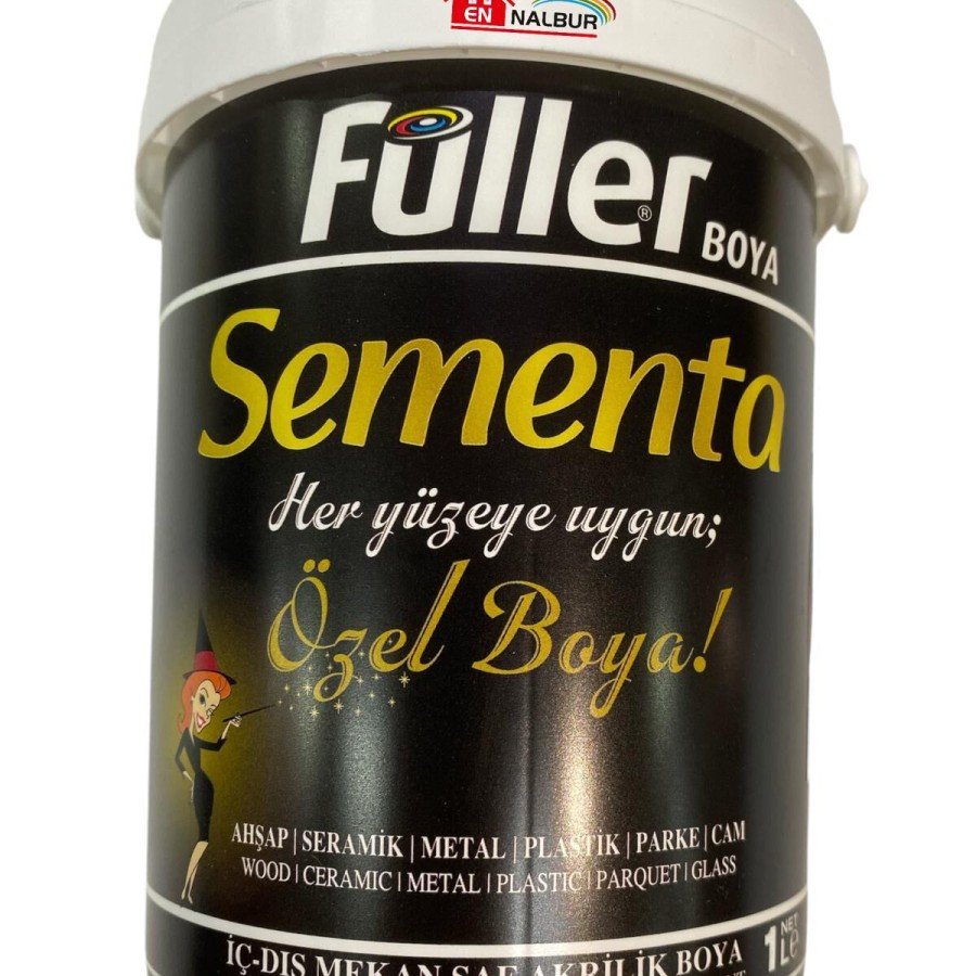 Sementa Special Water Based Pure Acrylic Paint 1 Liter White
