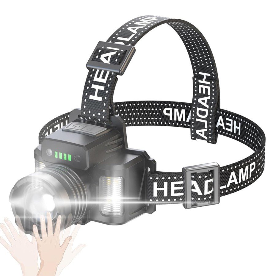 SENSORED CREE TG LED RECHARGEABLE HEAD LAMP WT-625