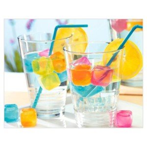 Refreshing and Colorful Ice Cubes 10 Pieces