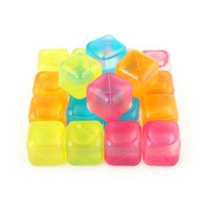 Refreshing and Colorful Ice Cubes 10 Pieces