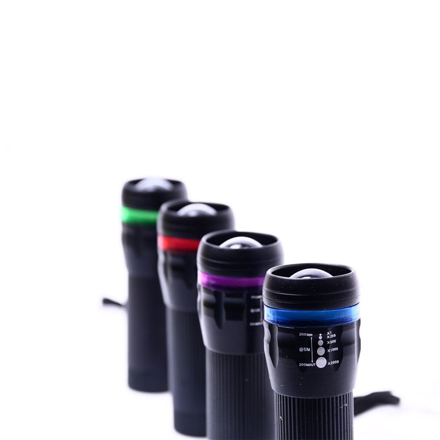 Striped Zoom Focused Flashlight Bm-310 Striped Zoom Focused Flashlight Bm-310