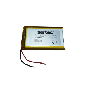 105080 3.7V 5000 mAh Li-Polymer Battery (Circuit/1.5A) 105080 3.7V 5000 mAh Li-Polymer Battery (Circuit/1.5A)