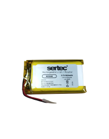 603048 3.7V 900 MAh Li-Polymer Battery (Circuit/1.5A)