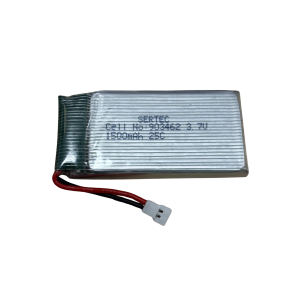 903462 / 3.7V - 1500mAh. - 25C WHITE SOCKET