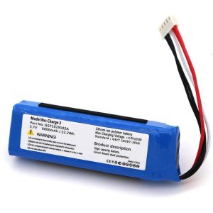 JBL Charge 3 compatible 3.7v 6000 mah Socket Battery