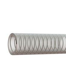 Sertsan 50 mm Transparent Steel Wire Suction Hose 2 Meters