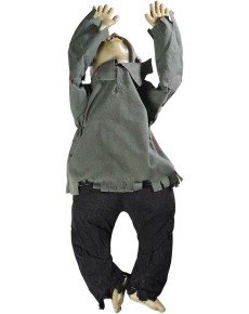 Animated Baby Ghost Zombie Decoration Crawling on the Ground with Sound, Light and Sensor 30x85 cm