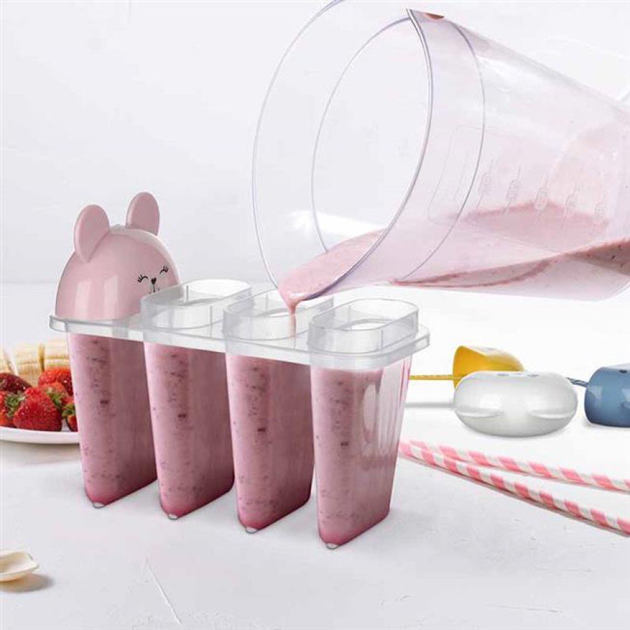 Cute Figure Meybuz Ice Cream Molds 4 Pieces