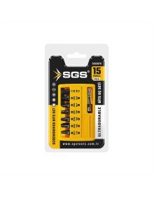 Sgs 3870 Bit Set 15 Pieces