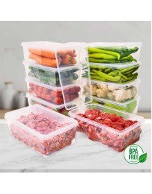 SGS B2000-10 Freezer Storage Container 2 Liters 10 Pieces