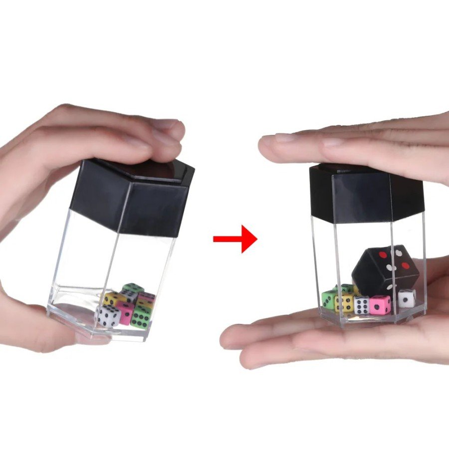 Magic Game that Turns Magic Big Dice into Small Dice Magic Game that Turns Magic Big Dice into Small Dice