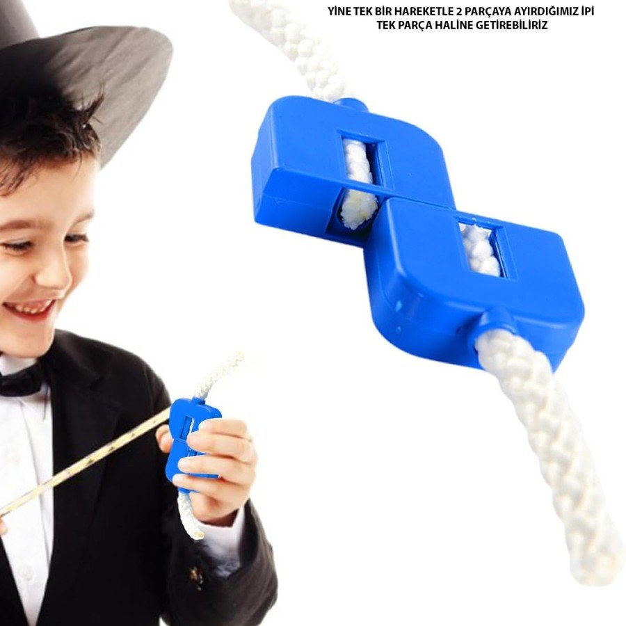 Magic String Box - Rope Cutting and Assembling Illusion Show Magic String Box - Rope Cutting and Assembling Illusion Show