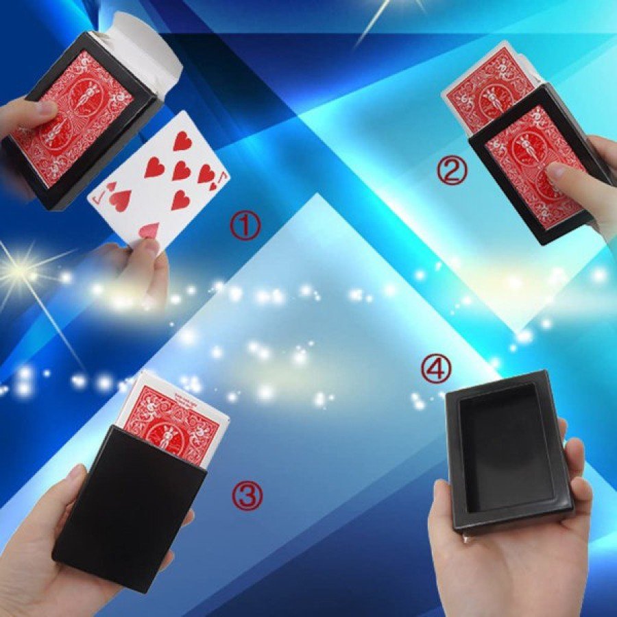 Magic Disappearing Deck Playing Card Illusion Game Disappearing Card