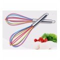 Silicone Whisk Metal Handle Colored Whisk