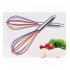 Silicone Whisk Metal Handle Colored Whisk