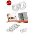 Silicone Door & Window Anti-Knock Stopper Door Buffer 4 Pieces Silicone Door & Window Anti-Knock Stopper Door Buffer 4 Pieces