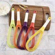 2-function Beater with Silicone Handle (Balloon and Flat)