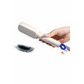 Silicone Soft Tight-Toothed Magic Retractable Comb Self-Cleaning Hair Brush