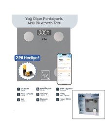 SCALE GRAY FAT METER SMART BLUETOOTH GLASS SCALE