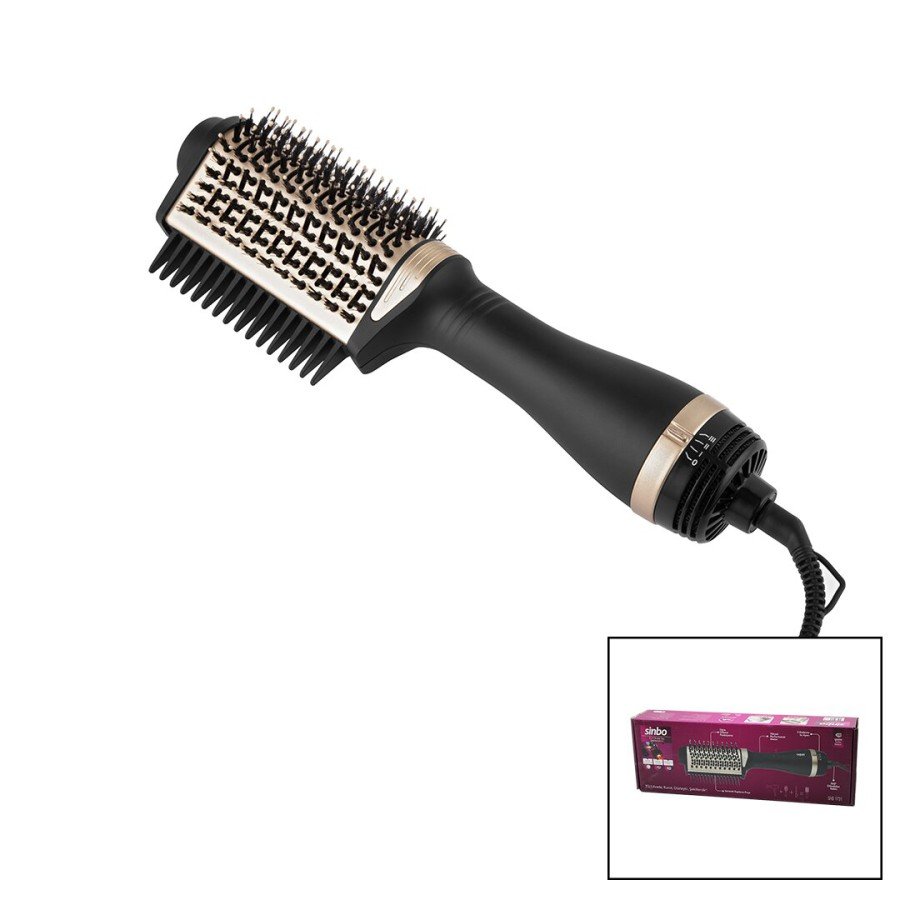 HAIR DRYER - STYLING MACHINE 3 STAGE HEAT SETTING 360 DEGREE ROTATING CABLE CERAMIC COATING BRUSH 1200W SHD-1731 HAIR DRYER - STYLING MACHINE 3 STAGE HEAT SETTING 360 DEGREE ROTATING CABLE CERAMIC COATING BRUSH 1200W SHD-1731