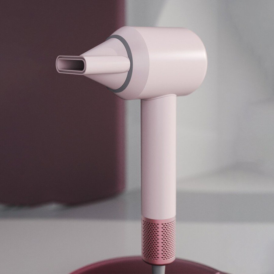 PINK BLDC TURBO ENGINE HAIR DRYER 1500W3-KDM.SPEED4-KDM.HEAT SETTING=HOT-WARM-LIGHT-COLD SHD-1740
