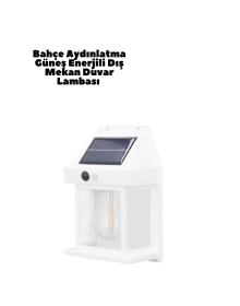 Solar Powered Wall Lamp BK888