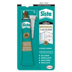 Sista Universal Silicone Tube 50 Gr White Sista Universal Silicone Tube 50 Gr White