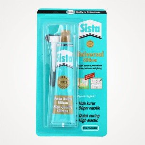 Sista Universal Silicone Tube 50 Gr Transparent Sista Universal Silicone Tube 50 Gr Transparent