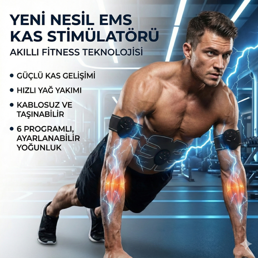 SixPad Kas Geliştirici Masaj Aleti