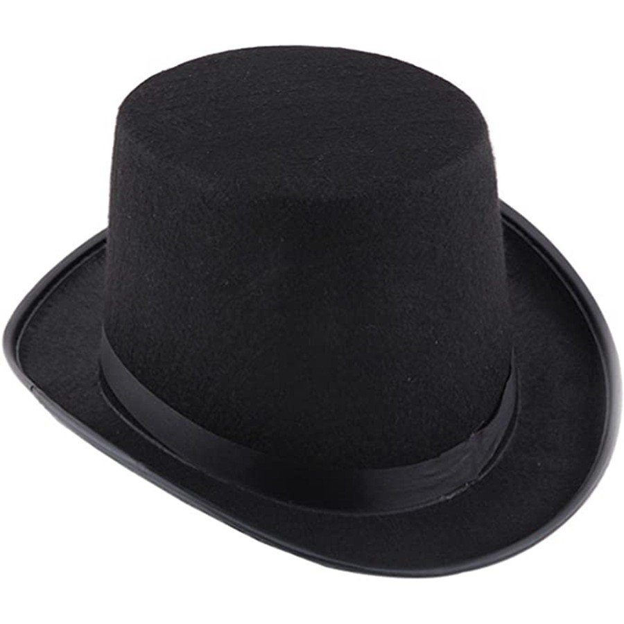 Black Felt Magician Sombrero Hat 12 cm