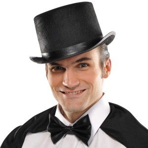 Black Felt Magician Sombrero Hat 12 cm Black Felt Magician Sombrero Hat 12 cm