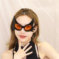 Black Color Whisker Design Cat Glasses 19x11 cm