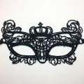 Black Color Lace Cut Lace Embroidered Prom Party Mask No 9 Black Color Lace Cut Lace Embroidered Prom Party Mask No 9