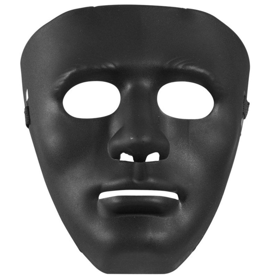 Black Color Hip Hop Anonymous Jabbawockeez Dance Mask 18x19 cm Black Color Hip Hop Anonymous Jabbawockeez Dance Mask 18x19 cm
