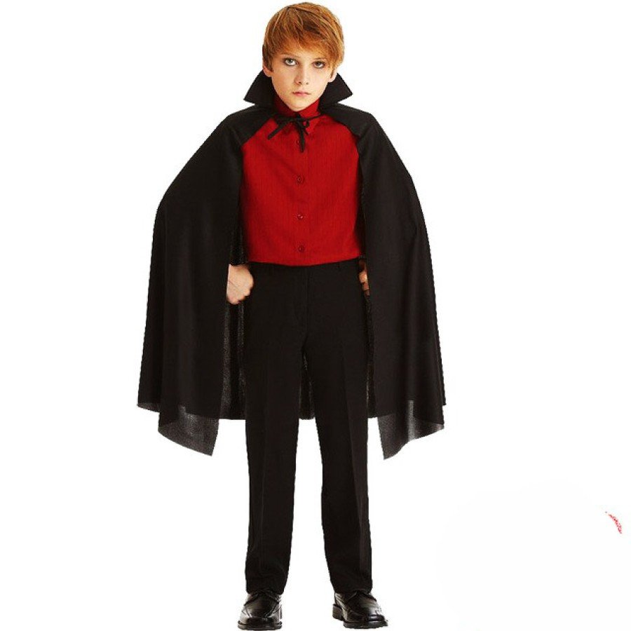 Black Collar Cloak - Vampire Cloak - Dracula Cloak 90 cm